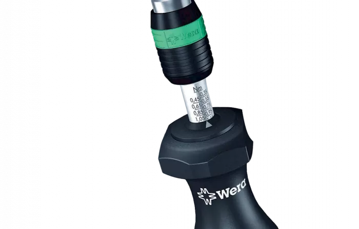 WE-074701	7441 Kraftform Отвёртка-битодержатель динамометрическая 1.20-3.00 Нм, патрон Rapidaptor, 1/4" D6.3/F6.3