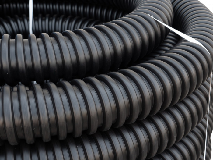 Труба ССД-Пайп OD=160 мм, 1300N, SN22, с протяжкой (бухта 26 м)