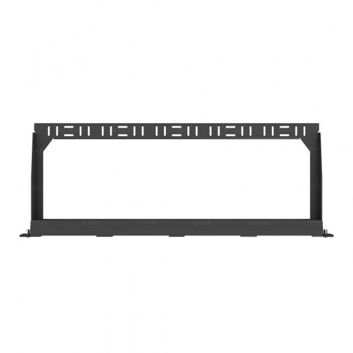 Наборная 19” патч-панель NTSS STANDART для 4 кассет MPO, 1U, черная