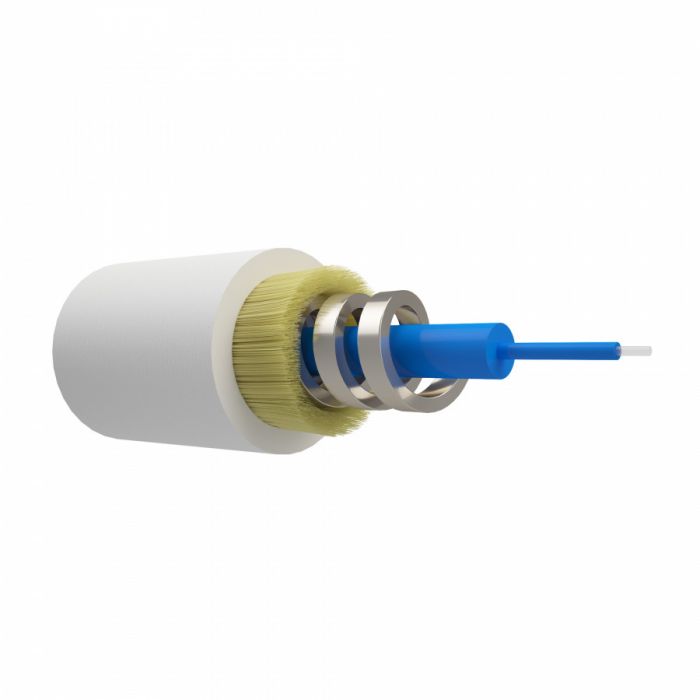 Армированный шнур оптический NTSS PREMIUM spc SC/UPC-SC/UPC 9/125 3.0мм 3м LSZH (патч-корд)