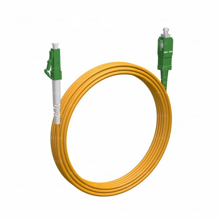 Шнур оптический NTSS PREMIUM spc LC/APC-SC/APC 9/125 3.0мм 10м LSZH (патч-корд)