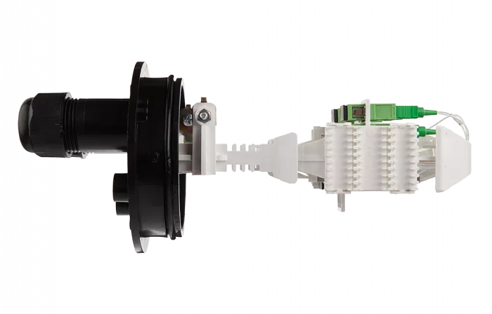 Муфта-кросс МКО-Ц8/С09-1PLC4-SC/APC-5SC/APC-1SC/APC ССД