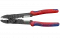 KN-9722240	Пресс-клещи, 3 гнезда, изол. кабельные наконечники и соединители 0.5-6.0 мм², неизол. открытые штекеры 6.3 мм: 0.5-2.5 мм², 240 мм