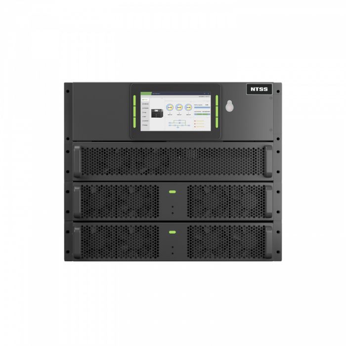 Силовой шкаф модульного ИБП NTSS LRT 20 кВА, 2 слота для силовых модулей 10 кВА, 9U напольный