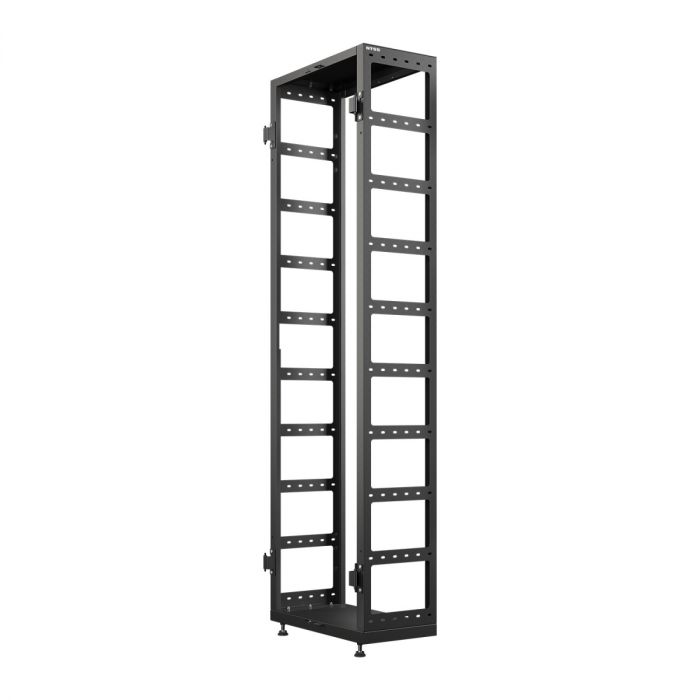 Модульная панель-увеличитель глубины 300мм DS 48U шириной 750мм для систем с боковым охлаждением, черный RAL9005