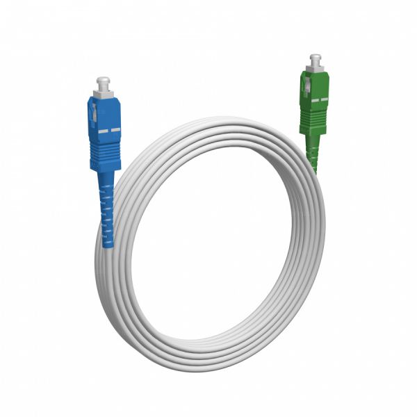 Шнур оптический NTSS spc SC/UPC-SC/APC 9/125 G.657A1 2.0мм 25м LSZH (патч-корд)