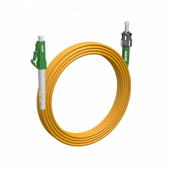 Шнур оптический NTSS spc LC/APC-ST/APC 9/125 3.0мм 20м LSZH (патч-корд)