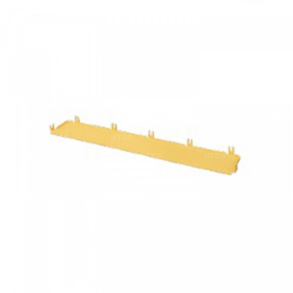 Торцевая заглушка оптического лотка NTSS 600*100 мм, желтая