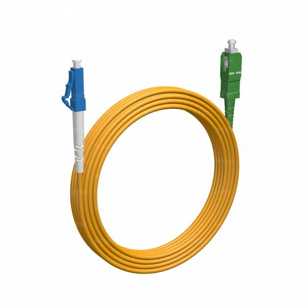 Шнур оптический NTSS spc LC/UPC-SC/APC 9/125 3.0мм 25м LSZH (патч-корд)