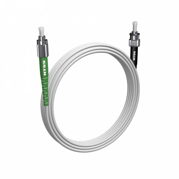 Шнур оптический NTSS spc FC/APC-ST/UPC 9/125 G.657A1 3.0мм 10м LSZH (патч-корд)