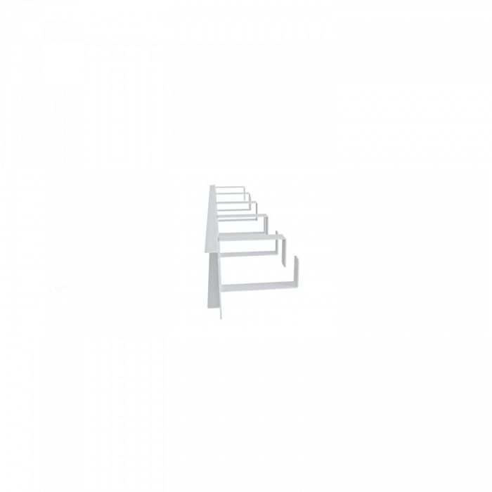 Организатор кабельный горизонтальный NTSS, крепление 19 1U, 5 колец глубиной 65мм, металл 1.5мм, серый RAL 7035