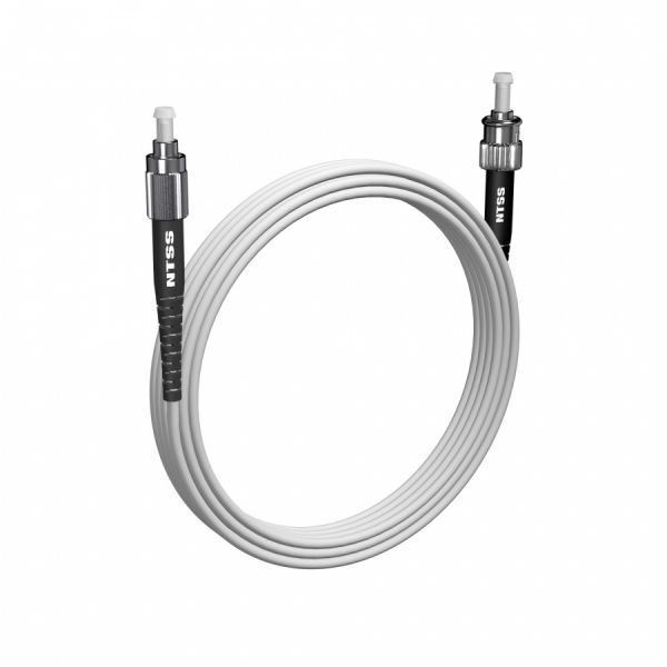 Шнур оптический NTSS spc FC/UPC-ST/UPC 9/125 G.657A1 3.0мм 10м LSZH (патч-корд)