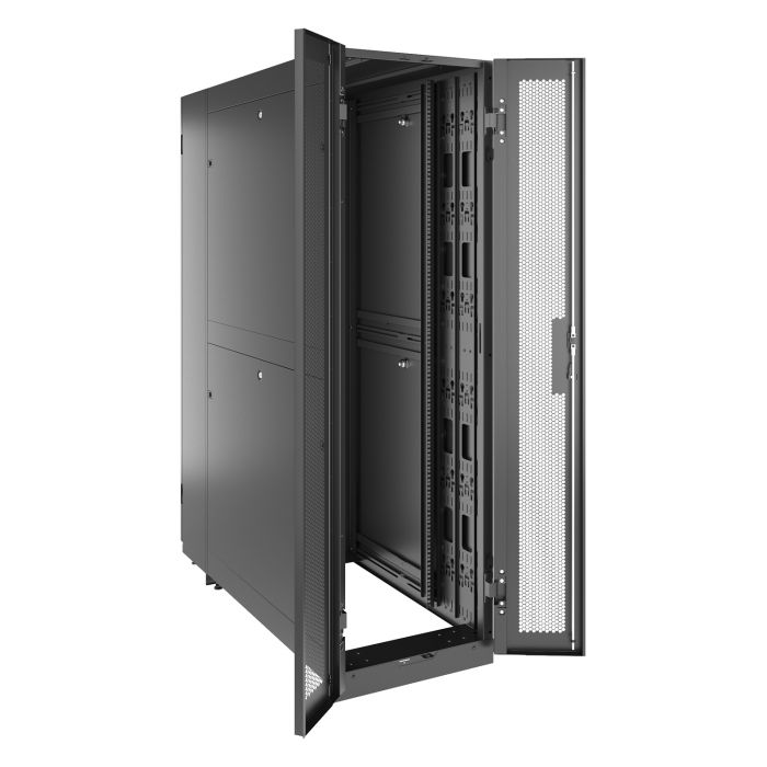 Модульная панель-увеличитель глубины 300мм DS 42U шириной 750мм для систем с боковым охлаждением, черный RAL9005