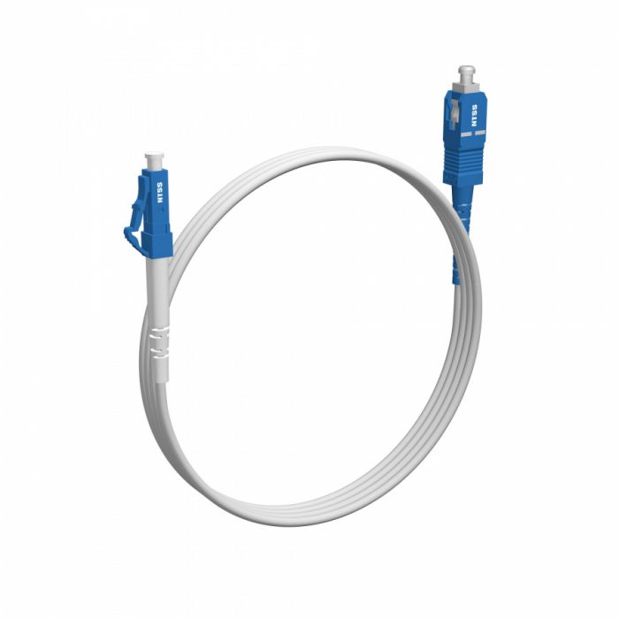 Шнур оптический NTSS spc LC/UPC-SC/UPC 9/125 G.657A2 3.0мм 2м LSZH (патч-корд)