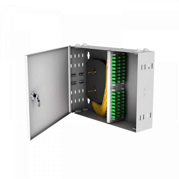 Кросс настенный NTSS PREMIUM, предсобранный, 32 порта SC/APC, 9/125 мкм