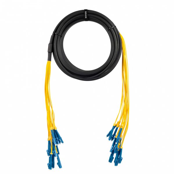 Сборка кабельная NTSS 8ов, LC/UPC-LC/UPC 50/125мкм OM3, длина 70м, вывод 0.4м, буфер 3мм (NTSS-FO-D-IN/OUT-503-8-LSZH) в бухте