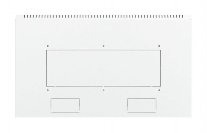 Шкаф телекоммуникационный настенный разборный 19”,9U(600x350), ШТ-НСр-9U-600-350-П дверь перфорированная ССД