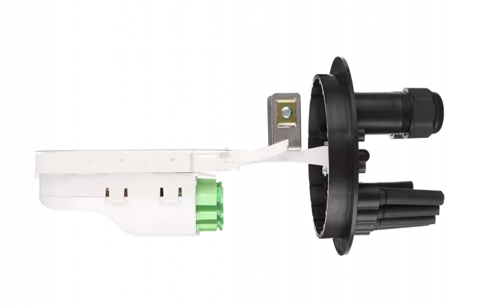 Муфта-кросс МКО-С7/СМ4-1PLC4-SC/APC-10SC-10SC/APC-1SC/APC  ССД