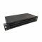 Кросс NTSS оптический 19'' укомплектованный 2U, 96 портов LC/UPC duplex, 50/125 мкм ОМ3 (сплошная панель, сплайс-кассета 6шт, пигтейлы, КДЗС, адаптеры) черный RAL 9005