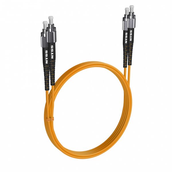 Шнур оптический NTSS dpc FC/UPC-FC/UPC 9/125 3.0мм 4м LSZH (патч-корд)