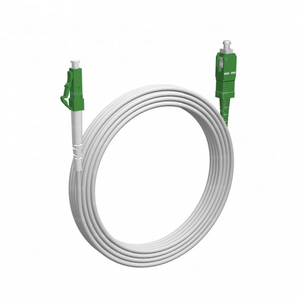 Шнур оптический NTSS spc LC/APC-SC/APC 9/125 G.657A1 2.0мм 20м LSZH (патч-корд)