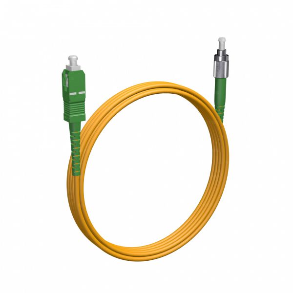 Шнур оптический NTSS PREMIUM spc SC/APC-FC/APC 9/125 3.0мм 3м LSZH (патч-корд)