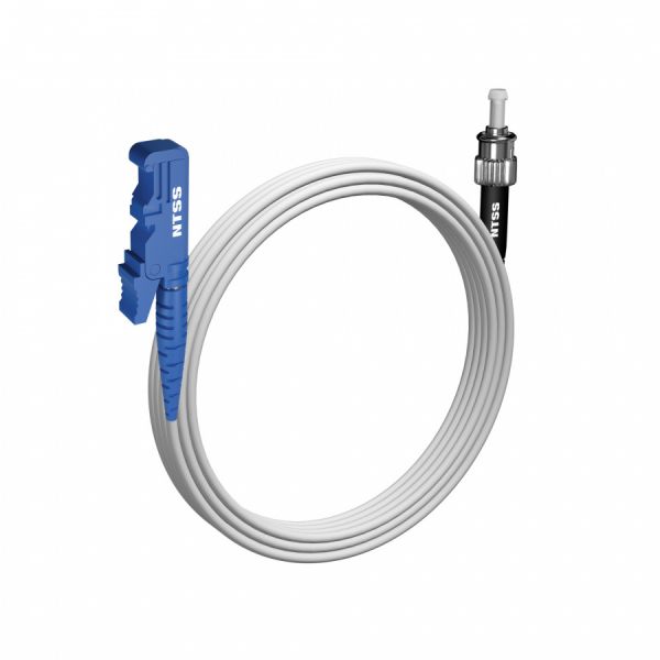 Шнур оптический NTSS spc E2000/UPC-ST/UPC 9/125 G.657A1 3.0мм 10м LSZH (патч-корд)