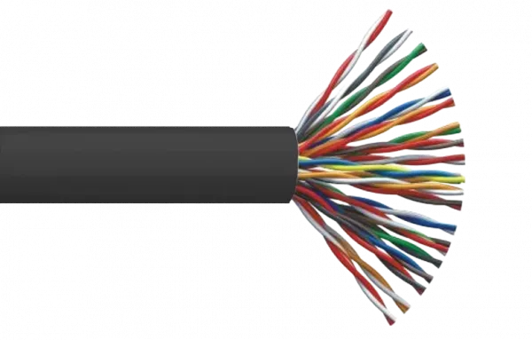 LC1-C5E10-121 ITK Кабель связи витая пара U/UTP, кат.5E, 10 пар 10х2х24AWG solid, LSZH, 305м, серый