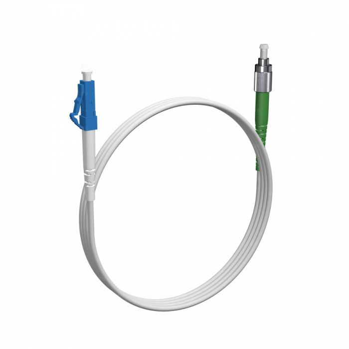 Шнур оптический NTSS spc LC/UPC-FC/APC 9/125 G.657A1 2.0мм 1м LSZH (патч-корд)