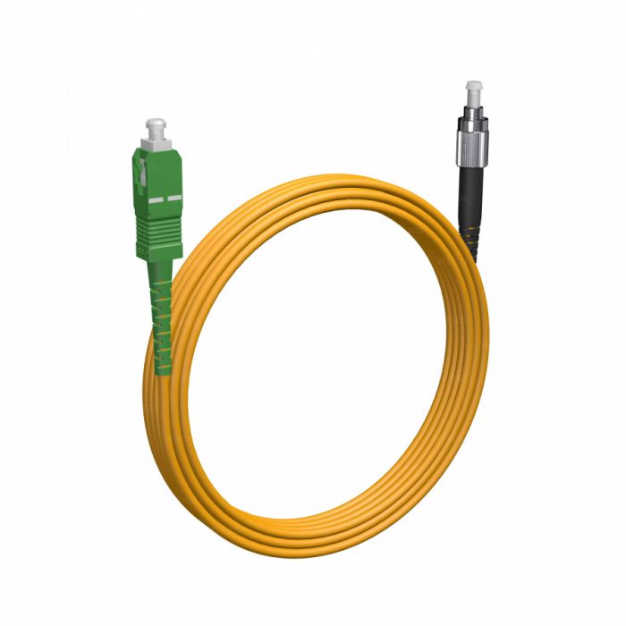 Шнур оптический NTSS spc SC/APC-FC/UPC 9/125 3.0мм 8м LSZH (патч-корд)