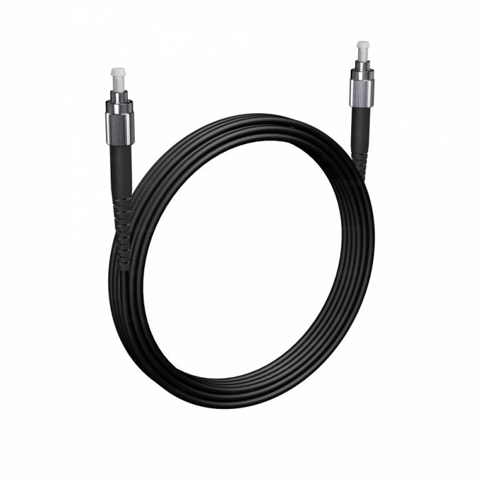 Шнур оптический NTSS PREMIUM spc FC/UPC-FC/UPC 9/125 3.0мм 5м черный LSZH (патч-корд)