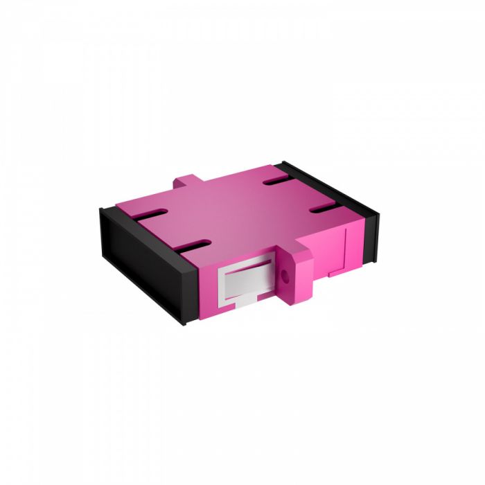 Адаптер оптический NTSS PREMIUM дуплекс SC OM4 MAGENTA