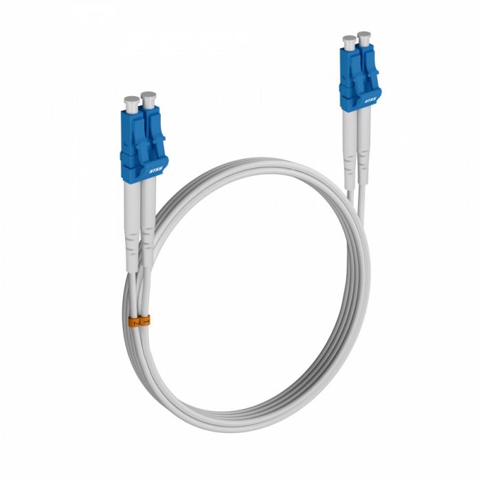Шнур оптический NTSS dpc LC/UPC-LC/UPC 9/125 G.657A1 2.0мм 9м LSZH (патч-корд)