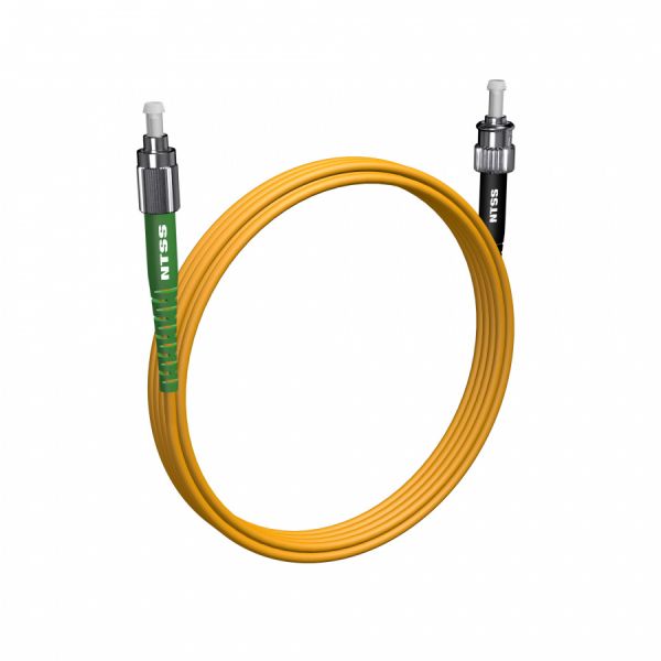 Шнур оптический NTSS PREMIUM spc FC/APC-ST/UPC 9/125 3.0мм 4м LSZH (патч-корд)