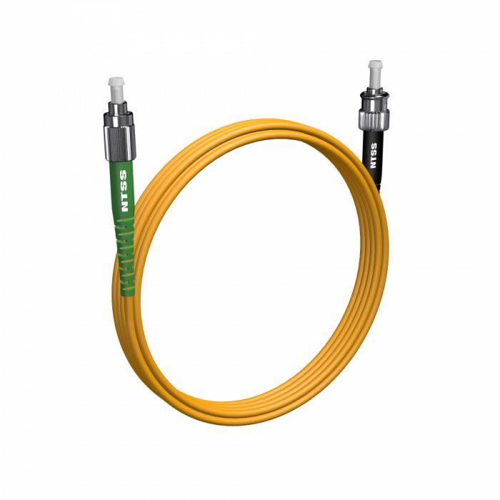 Шнур оптический NTSS PREMIUM spc FC/APC-ST/UPC 9/125 3.0мм 4м LSZH (патч-корд)