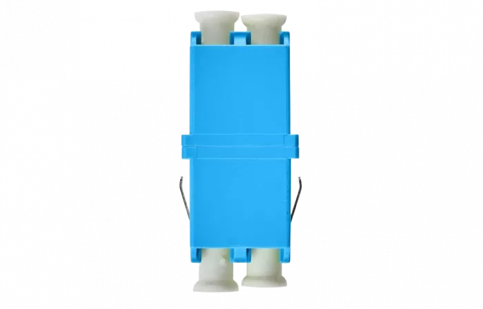Адаптер (розетка) LC/UPC SM duplex (SC тип) бесфланцевый
