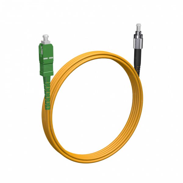 Шнур оптический NTSS spc SC/APC-FC/UPC 9/125 2.0мм 4м LSZH (патч-корд)