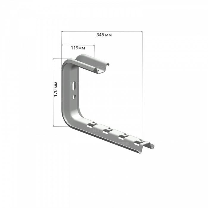 Подвес потолочный NTSS 300 мм быстрой фиксации (омега профиль)