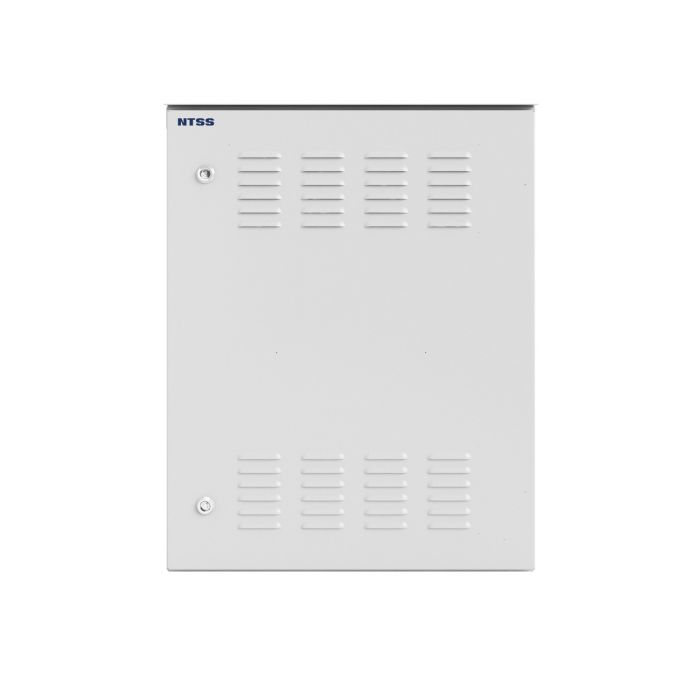 Шкаф настенный климатический NTSS WT 18U (ШхВхГ) 600x970x500 мм, 4 профиля 19, с обогревом 150W и вентиляцией, IP55, серый RAL 7035