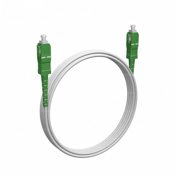 Шнур оптический NTSS spc SC/APC-SC/APC G.657A2 9/125 3.0мм 4м LSZH (патч-корд)