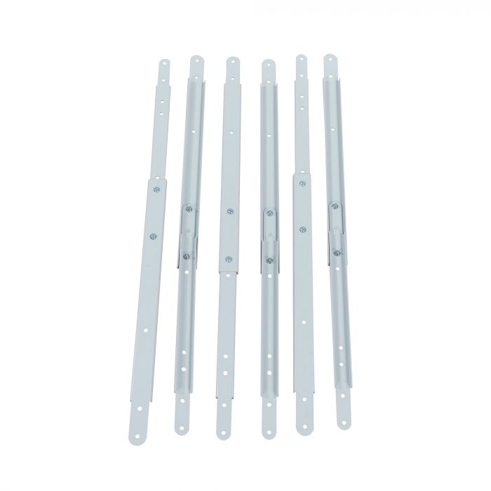 Стойка серверная NTSS OR двухрамная 52U 600-1000мм, комплект ножек, серый RAL 7035