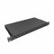 Кросс NTSS оптический 19'' укомплектованный 1U, 32 порта ST/UPC, 9/125 мкм (сплошная панель, сплайс-кассета, пигтейлы, КДЗС, адаптеры) черный RAL 9005