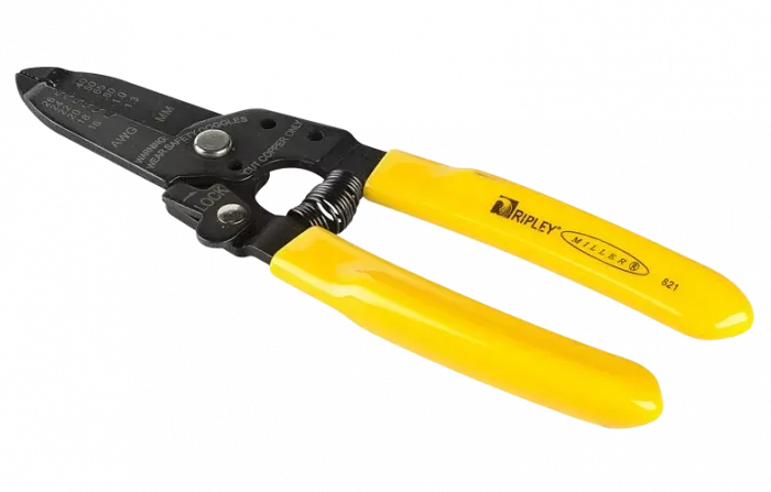 Стриппер Miller T-типа Multi-Wire 821 для снятия оболочек 0.4-1.3 мм (26-16 AWG)