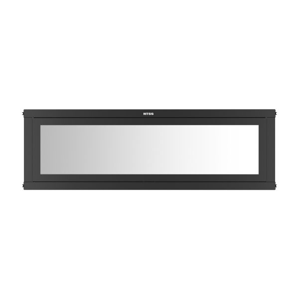 Секция крыши системы изоляции NTSS с аварийным открыванием, с окном, ширина коридора 1800 мм, длина 600 мм, RAL 9005 чёрный
