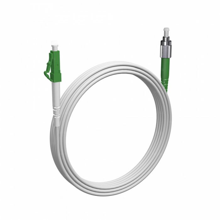 Шнур оптический NTSS PREMIUM spc LC/APC-FC/APC 9/125 G.657A1 3.0мм 10м LSZH (патч-корд)