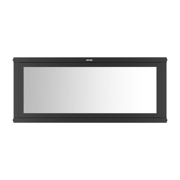 Секция крыши системы изоляции NTSS с аварийным открыванием, с окном, ширина коридора 1800 мм, длина 800 мм, RAL 9005 чёрный