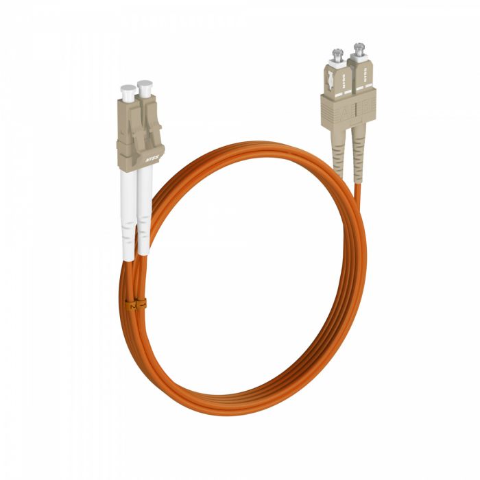 Шнур оптический NTSS dpc LC/UPC-SC/UPC 50/125 3.0мм 4м LSZH (патч-корд)