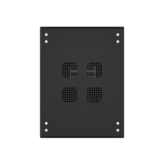 Шкаф напольный универсальный серверный NTSS R 47U 800х800мм, 4 профиля 19, двери стекло и сплошная металл, боковые стенки съемные, регулируемые опоры, разобранный, черный RAL 9005