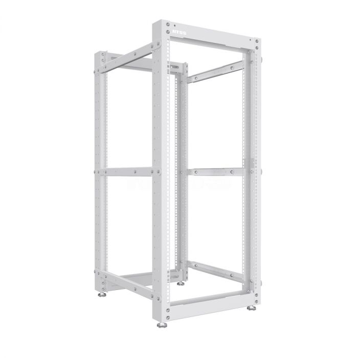 Стойка серверная NTSS OR двухрамная 52U 600-1000мм, комплект ножек, серый RAL 7035