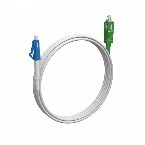 Шнур оптический NTSS dpc LC/UPC-SC/APC 9/125 G.657A2 2.0мм 3м LSZH (патч-корд)